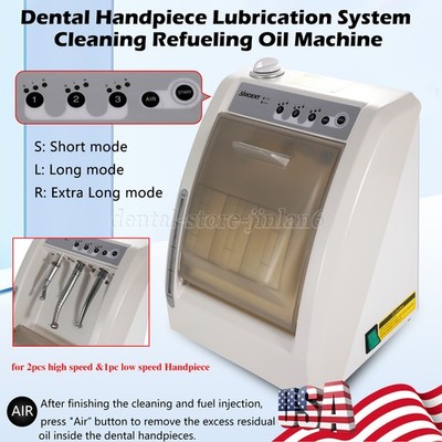 Handpiece Lubrication System Dental Machine Maintenance Oiling Cleaning Oiling