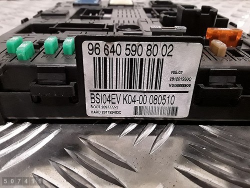 2010 CITROEN C5 SICHERUNGSKASTEN DIESEL UNTER DER PLATTE 3000HDI 9664059080 - Bild 3 von 4