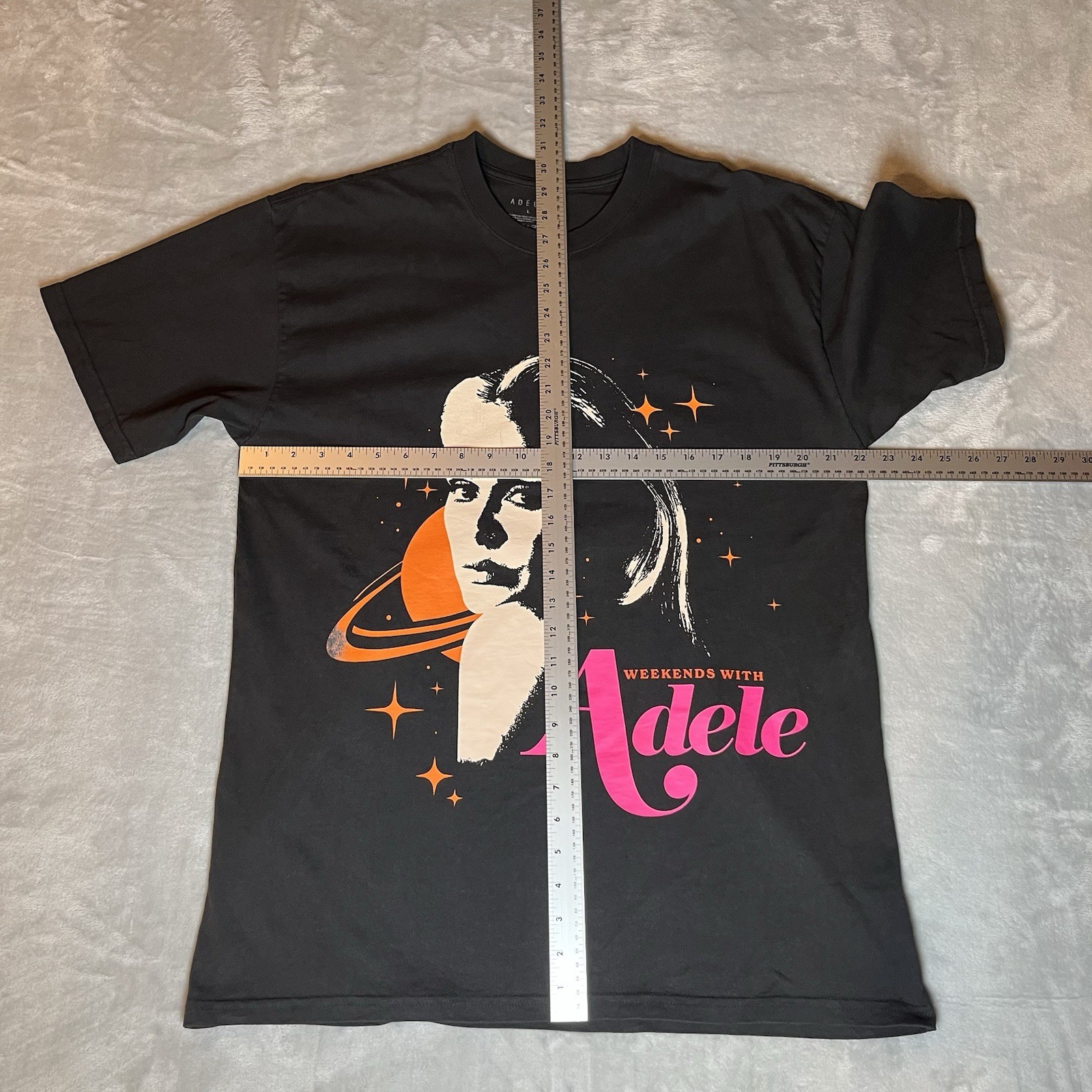 Adele Weekends With Adele Graphic Black Cotton Me… - image 4