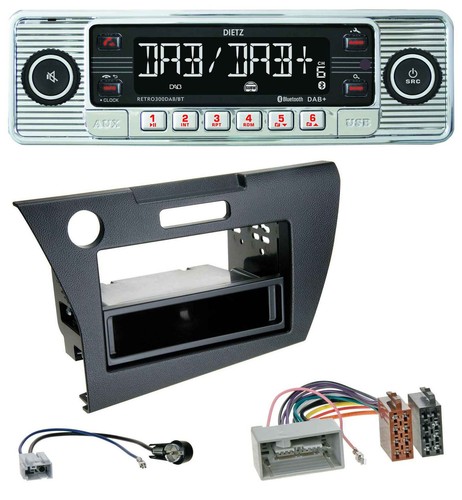 Dietz Bluetooth MP3 DAB USB Autoradio für Honda CR-Z (ZF1, ab 2010) - Bild 1 von 10