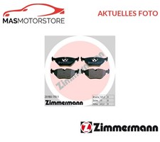 SATZ BREMSBELÄGE BREMSKLÖTZE HINTEN ZIMMERMANN 201801701 P FÜR BMW 3,Z3,E36