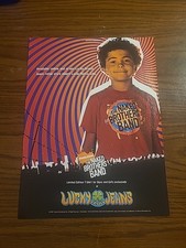 Nickelodeon The Naked Brothers Band Lucky Brand Jeans Print Ad 2007 8x11