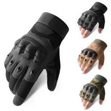 Outdoor Tactical Gloves Protective Full Finger Gloves for Camping Hiking Work