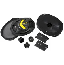 Kicker 46CSS694 Car Audio 6x9" Component Full Range Stereo Speakers Set-CSS69