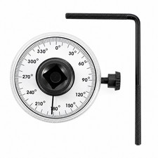 TOPWAY 1/2" Drive Torque Angle Gauge Meter Wrench 0-360 Degree Auto Tool 423904