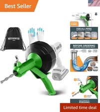 Expert-Recommended Eco-Friendly Drain Snake - Cleans Clogs in Under 8 Minutes