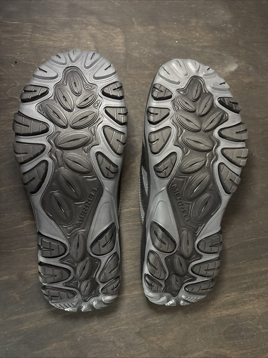 Merrell Men's Huntington Sport Flip Sandals J036877 Black/Gray