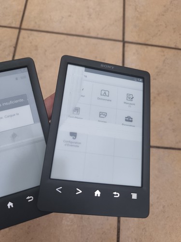 Ebook Sony T3 negro Buen Estado LIBRO DIGITAL reader ereader Pantalla quebrada - Imagen 3 de 8