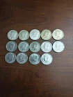 1967-1976 Lot of Kennedy Half Dollars with some coins containing Silver