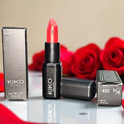 KIKO MILANO Smart Reichhaltiger Pflegender Lippenstift 460 Orange Red Mode Chic