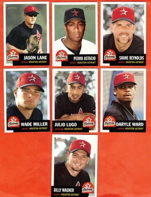 2002 Topps Heritage Houston Astros Master Team Set! SP's Included!