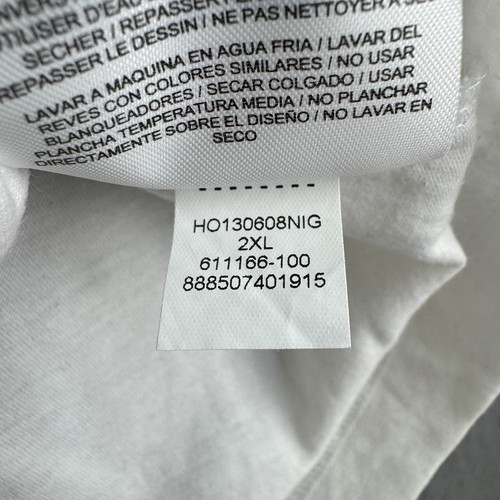 T-shirt Air Jordan V5 Oreo uomo 2XL bianca manica corta Jumpman Five Funf Cinco - Foto 6 di 10