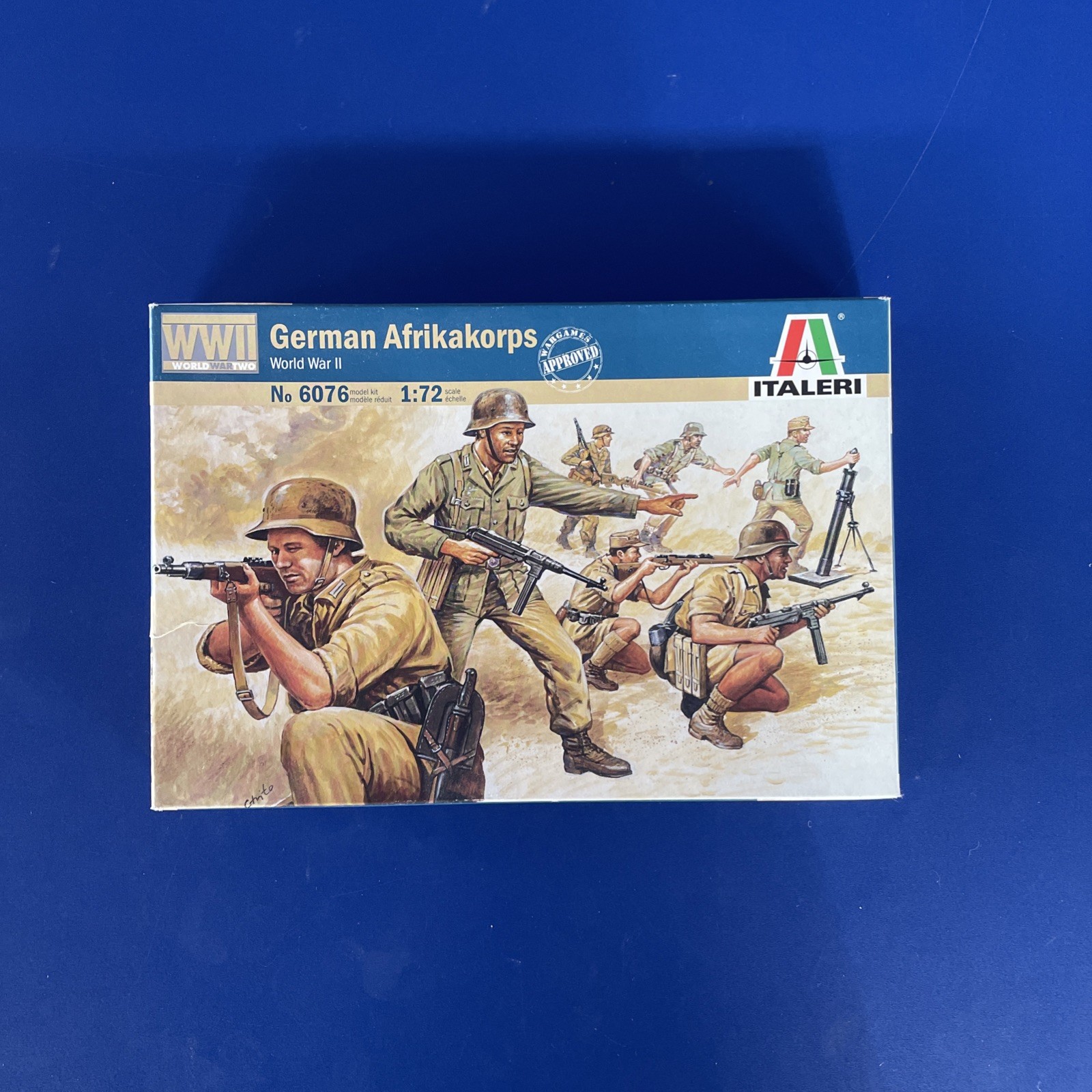Italeri 1/72 WW2 Boxed German Afrikakorps
