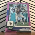 2022 Donruss Optic Football Pink Velocity Randy Moss #132