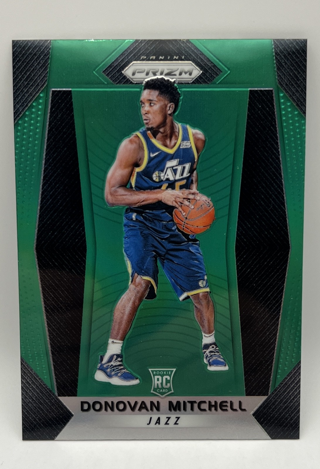 2017-18 Panini Prizm - Donovan Mitchell #117 Green Prizm (RC) ROOKIE 🔥