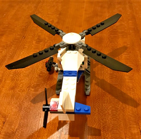 Lego City 7741 Police Helicopter Complete with Instructions Excellent Conditio