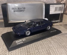 BMW M1 430025024 Minichamps  Modelauto 1:43  1978 Mint Model Box VG