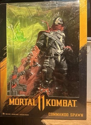 McFarlane   Mortal Kombat  Commando Spawn  12  Deluxe Figure Statue- NEW