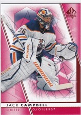 2022-23 Upper Deck SP Authentic #47 Jack Campbell Red Limited Edmonton Oilers