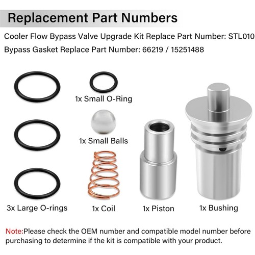 New Cooling Flow Bypass Valve Set For 2014-Up For Cadillac For Chevy For GMC - Picture 7 of 14