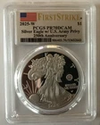 2025-W Proof $1 American Silver Eagle U.S Army Privy PCGS PR70DCAM FS Flag Label