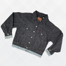 Levi’s® Women’s ’90s Trucker Denim Jacket – Black | Size S | NWOT | WJK-100063