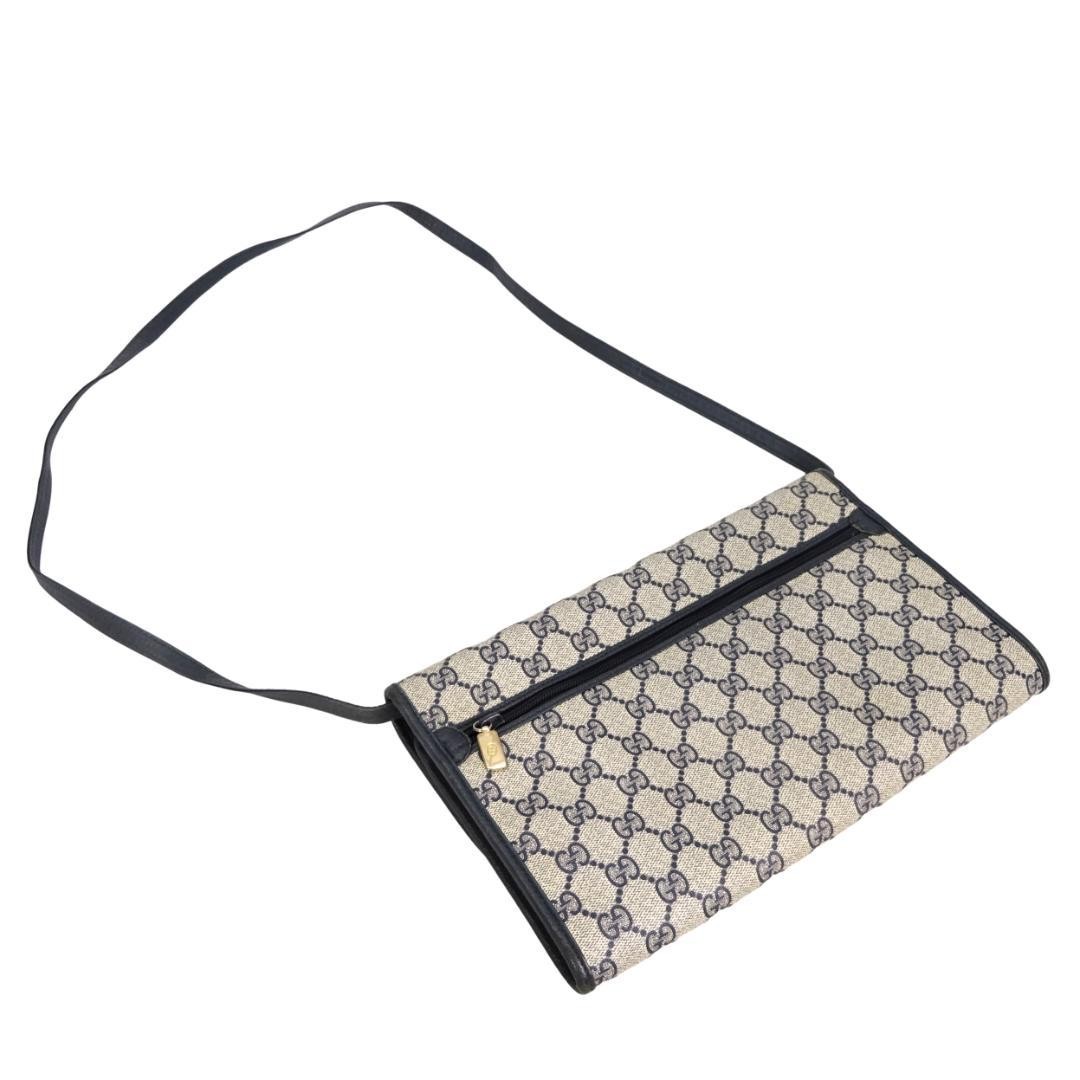Gucci Interlocking GG Pattern Beige Shoulder Bag … - image 4