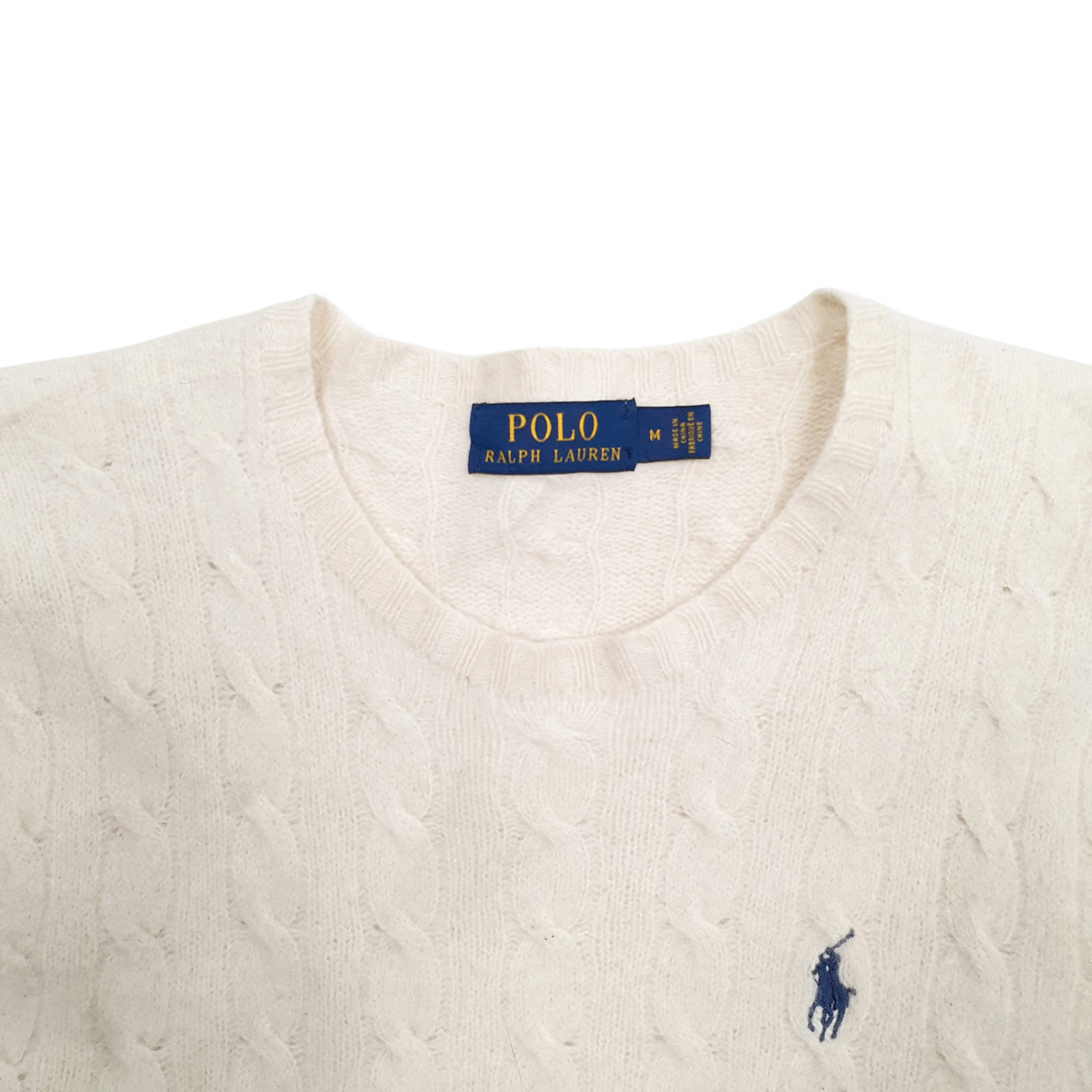 RALPH LAUREN Vest Cotton Jumper Sweatshirt Womens M image 2