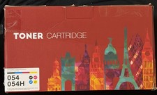 4PK Toner Cartridge for Canon 054 H Imageclass MF640C MF644cdw MF642cdw LBP620