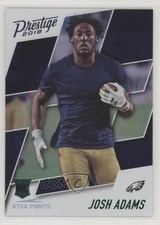 2018 Panini Prestige Rookie Xtra Points Green Josh Adams #266 3g6