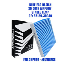 FreshenOPT Blue Eco Cabin Filter for Toyota Tundra Yaris OE:8713930040 CF10285