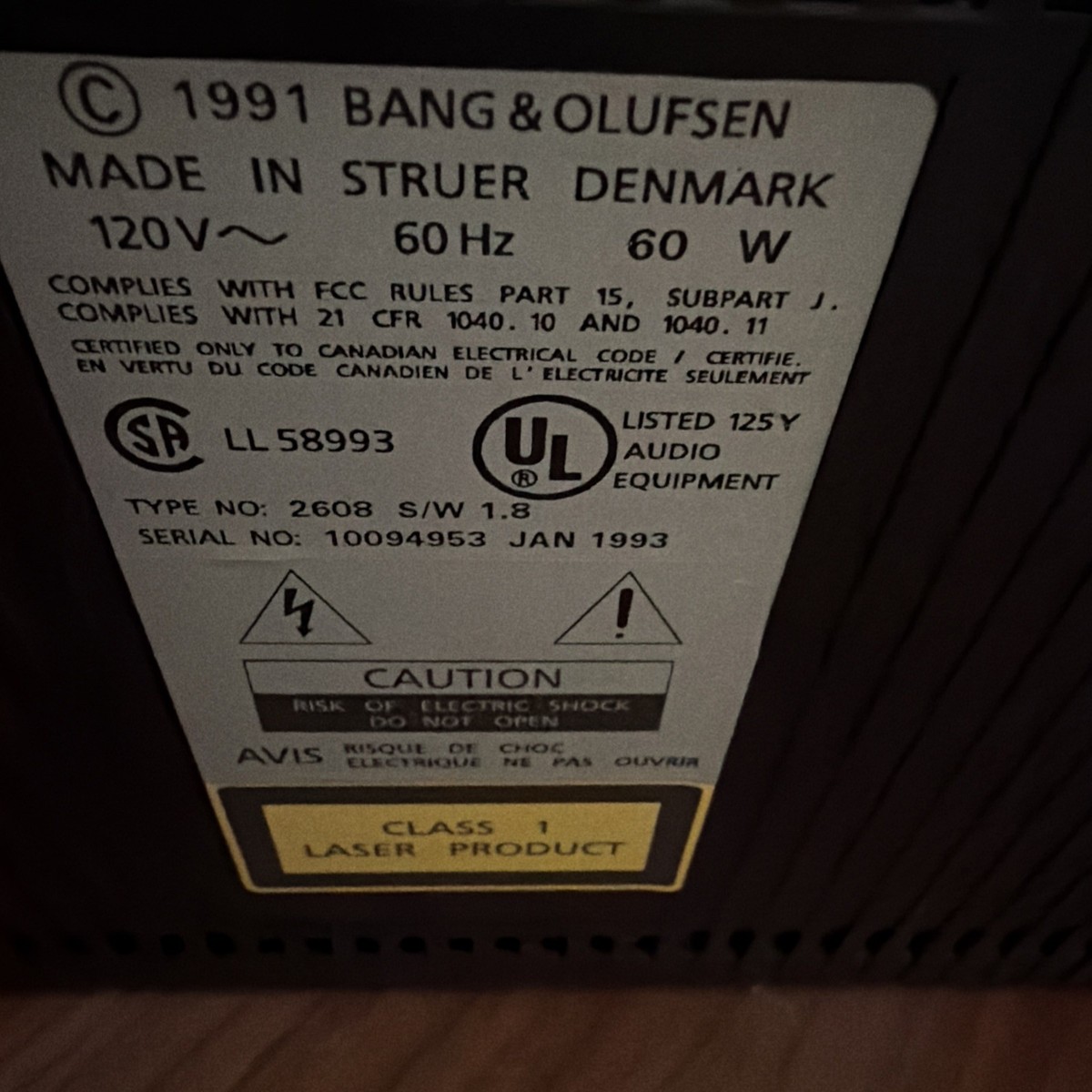 Bang & Olufsen Beosystem 2500 | eBay