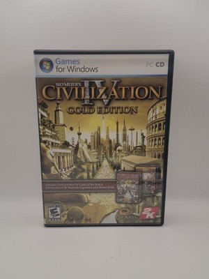 Sid Meier's Civilization IV: Gold Edition (PC, 2007)
