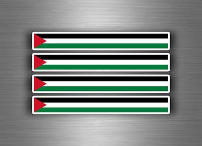 4x Adesivi Decalcomania Auto Strisce Moto Da Corsa Bandiera Moto - Foto 4