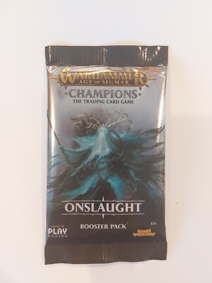 warhammer onslaught booster box PlayFusion Age of Sigmar: Champions Wave 2: Display (24) englis : Toys & Games With the addition of this new set of cards Warhammer Age of Sigmar Champions