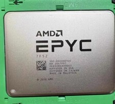 AMD EPYC 7F52 CPU processor 16 cores 32 threads 3.5GHZ up to 3.9GHZ  Unlocked