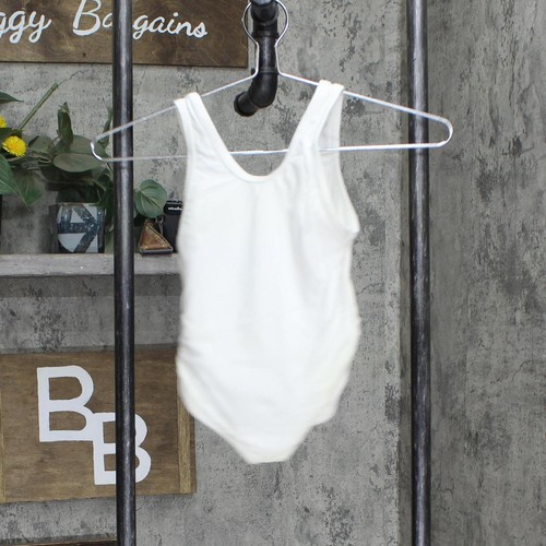 Unbranded Vintage 4-Pack USA Made Youth Girls Lined Romper Leotard White 6X - Picture 6 of 7