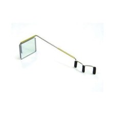 1  + 1/2" LONGER TAKE A LOOK Clip On Metal Bicycle Mirror NEW f recumbent tandem