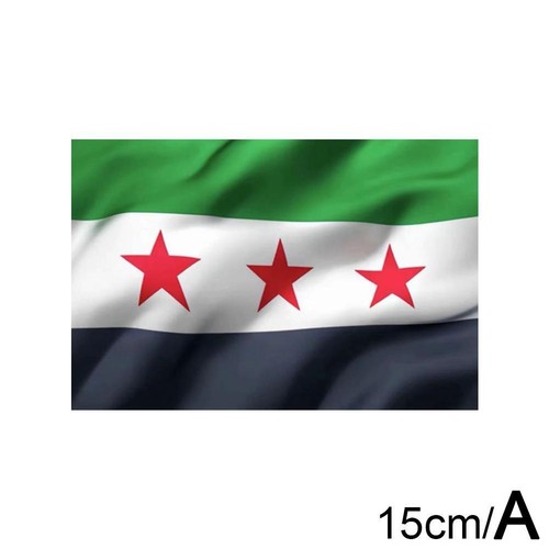 Pegatina de mapa de Siria pegatina de bandera rectangular pegatina de parachoques calcomanías de coche mejor - Imagen 17 de 20