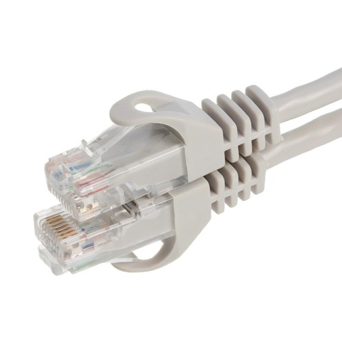 CAT6 Patch Cord RJ45 Ethernet Cable for Network Internet Router Modem Gray Lot - Picture 14 of 50