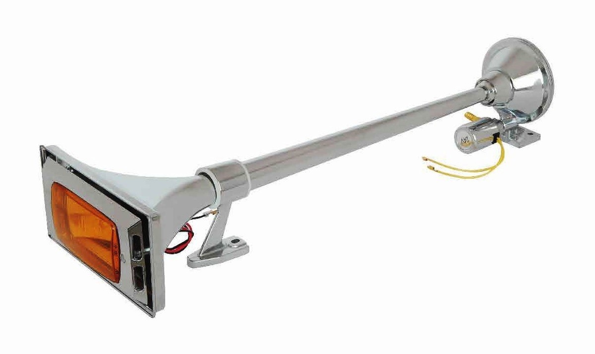 Clacson Per Camion 24V Cromato - Fischio Lupo Per LKW E Veicoli Pesanti - Foto 5