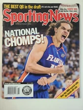 University of Florida Gators Joakim Noah Sporting News National Chomps 