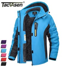 Women's Ski Snowboard Jacket Thermal Fleece Lined Outdoor Mountain Hiking Coats