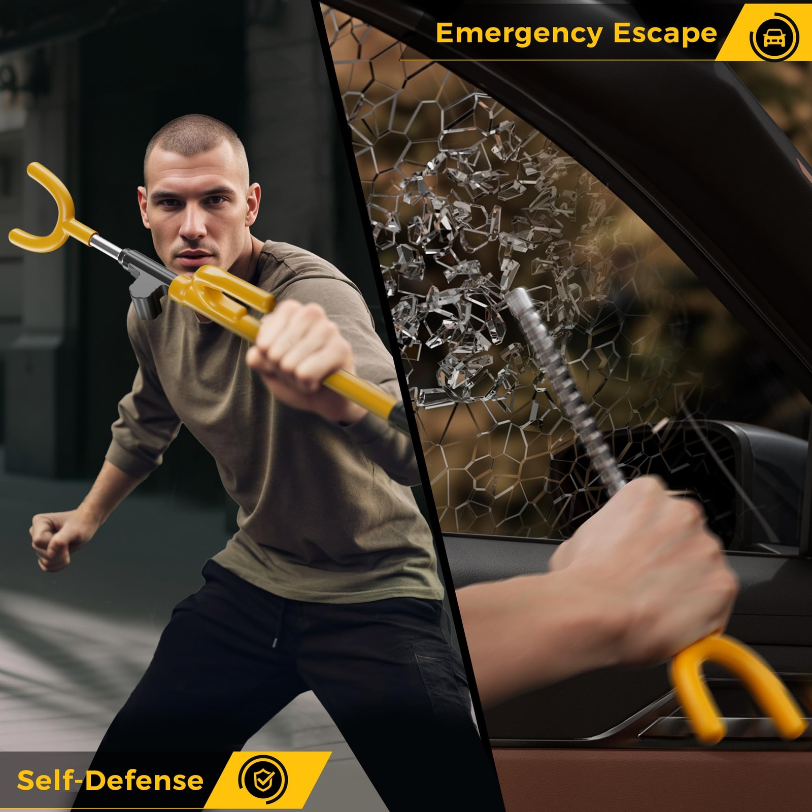 Seguro Anti Robo Proteccion Para Tu Carro Contra Ladrones Candado Para El Timon