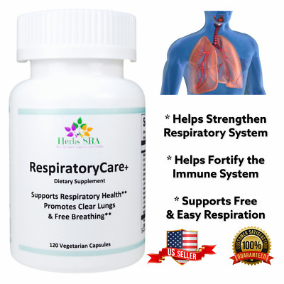 BREATHING CARE, 120 Capsules, Respiratory Defense Natural, Clear Mucus, Lungs.