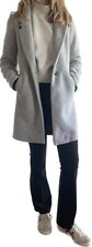 Scotch And Soda Grey Wool Coat