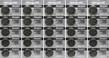 Lot of 25 Energizer ECR2032 Genuine Fresh Date CR2032 2032 Lithium 3V Batteries
