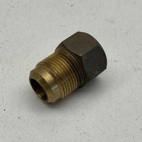 (10-Pack) Brass 3/4" Male Flare to 3/4" Female NPT FNPT Threaded Adapter Fitting