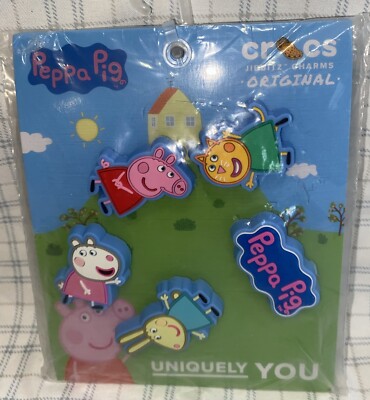 Crocs Jibbitz Peppa Pig Uniquely You Pack Charms Jibbitz