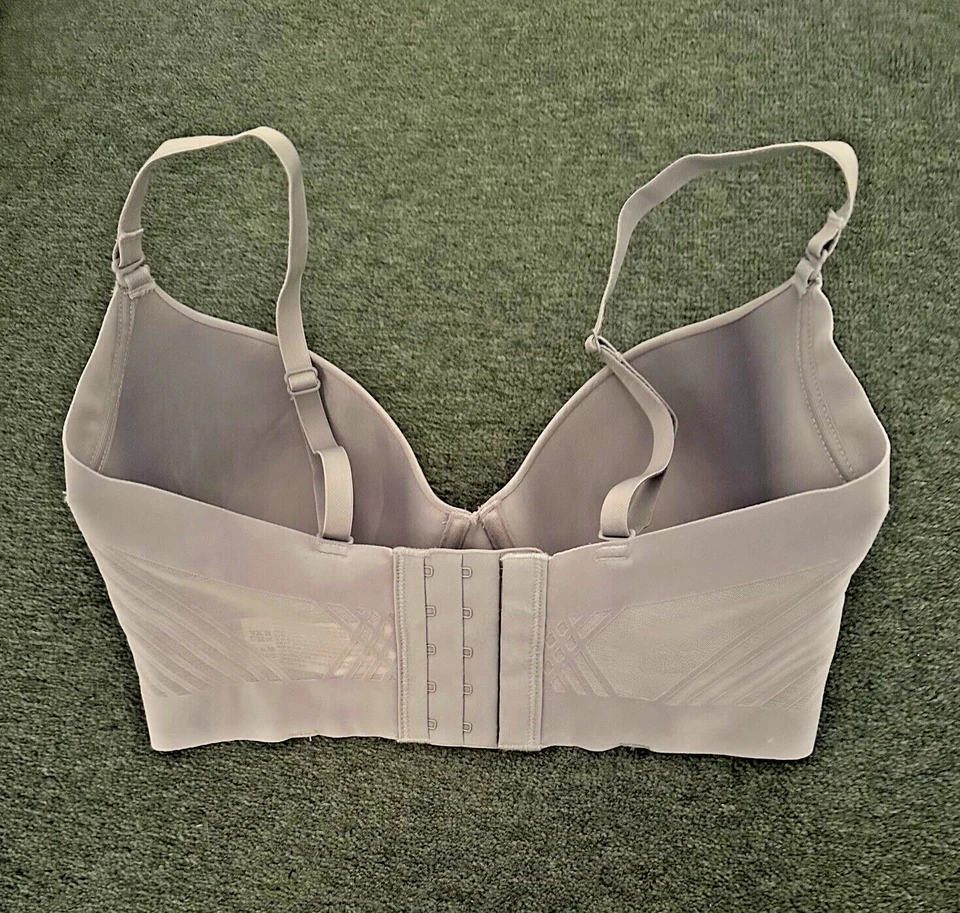 NANCY GANZ: Size: 10 DD. Chic LILAC SeamFree Contour Cup Underwire Support Bra - image 2 of 4